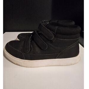 Girls or Boys Black High Top Black Tennis Shoe Size 3Y